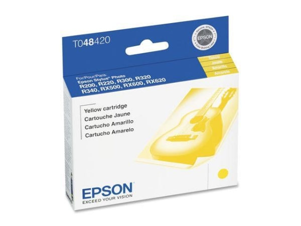 Tinta amarilla Epson para Stylus Photo R200, R220, R300, R300M, R320, R340, RX500, RX600, RX620 - T048420-S