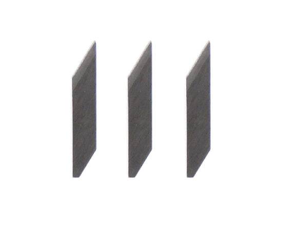 Cuchilla de carburo Mimaki con ángulo de corte de 30° para materiales duros (3 piezas) - SPB-0045 (Genérico)