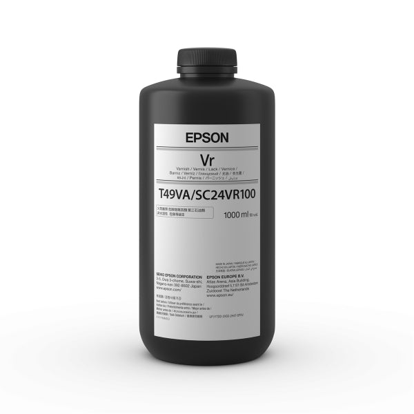 Barniz Epson UltraChrome T49 (botella de 1 l) para SureColor V7000 - T49VA10