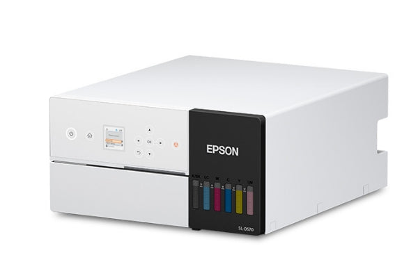 Impresora fotográfica Epson SureLab D570 Professional Minilab de 6 colores (11,7" x 15,7" x 6") - Nueva