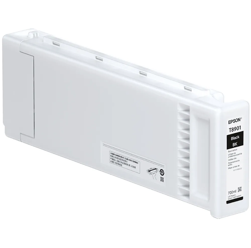 Cartucho de tinta negra Epson T890 UltraChrome GS3 de 700 ml para SureColor S40600, S60600 y S80600 - T890120