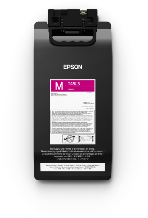 Tinta magenta Epson UltraChrome GS3 de 1,5 l para Surecolor S60600L y S80600L - T45L320
