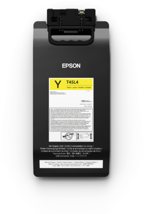 Tinta amarilla Epson UltraChrome GS3 de 1,5 l para Surecolor S60600L y S80600L - T45L420