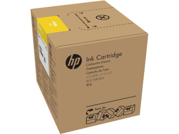 Cartucho de tinta amarilla Latex HP 871A de 3 litros para Latex 370 y 570 - G0Y81D