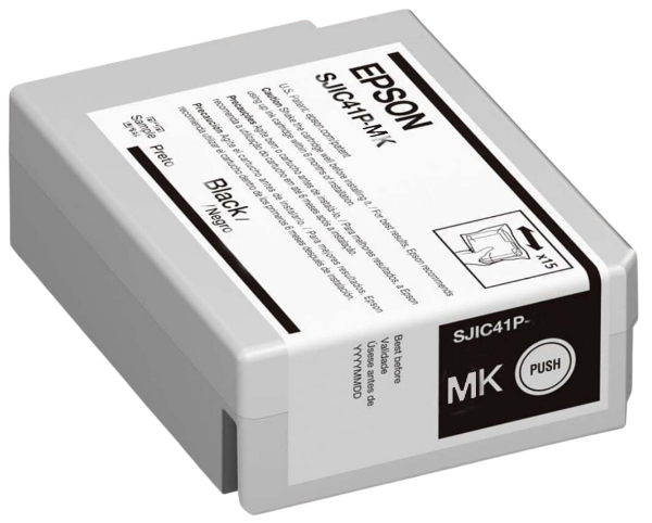 Cartucho de tinta negra mate EPSON SJIC41P-MK para ColorWorks CW-C4000 (mate) / C13T52L520