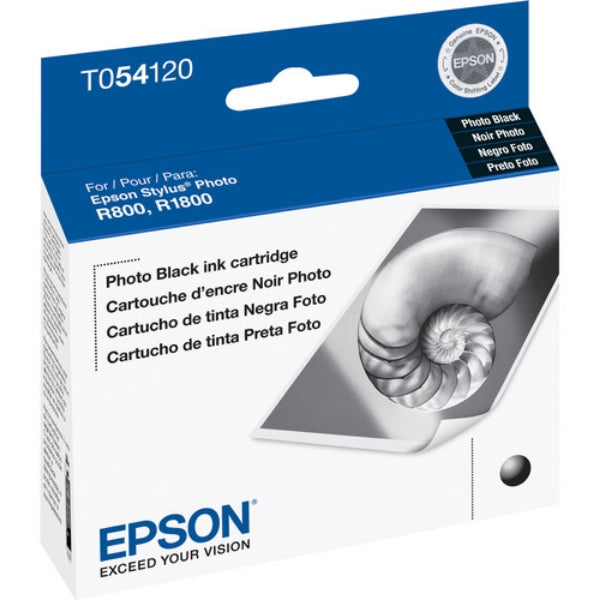 Tinta negra fotográfica Epson UltraChrome para Stylus R800 y R1800 - T054120
