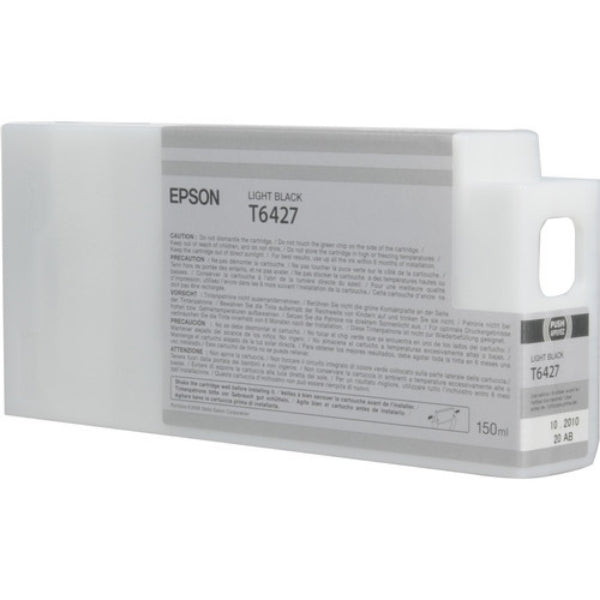 Tinta Epson UltraChrome HDR negra clara de 150 ml para Stylus Pro 7890, 7900, 9890, 9900 - T642700