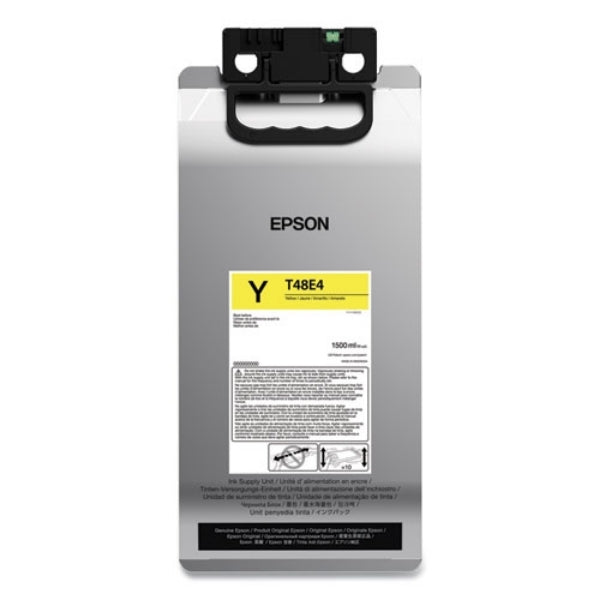 Tinta amarilla de alto rendimiento Epson (T48E) UltraChrome RS de 1,5 l para SureColor R5070PE - T48E420