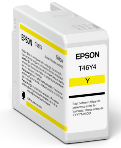 Tinta amarilla Epson UltraChrome PRO10 de 50 ml para SureColor P900 - T46Y400