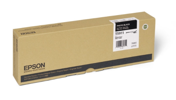 Tinta Epson UltraChrome K3 negra fotográfica de 700 ml para Stylus Pro 11880 - T591100