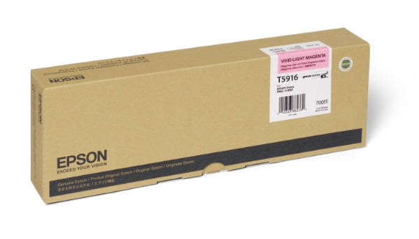 Tinta Epson UltraChrome K3 Magenta Claro Vivo 700 ml para Stylus Pro 11880 - T591600