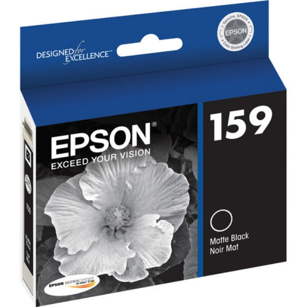 Cartucho de tinta Epson 159 UltraChrome Hi-Gloss 2 negro mate para Stylus R2000 - T159820