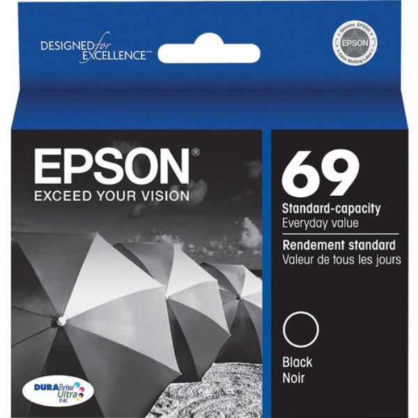 Cartucho de tinta Epson 69 DURABrite Ultra Black - T069120-S