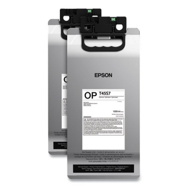 Tinta optimizadora de alto rendimiento Epson (T45S) UltraChrome RS de 1,5 l (paquete de 2) para SureColor R5070L - T45S720