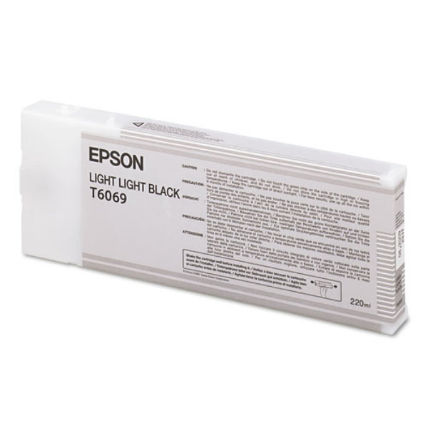 Tinta Epson UltraChrome K3 negra clara (220 ml) para Stylus Pro 4800 y 4880 - T606900