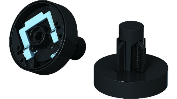 Adaptadores de rollos adicionales Epson para SureColor P6000, P7000, P9000, P9370, P7370, P7570, P9570 y Stylus Pro 7700, 7900, 7900CTP, 9700, 9900, WT7900 - C12C935931