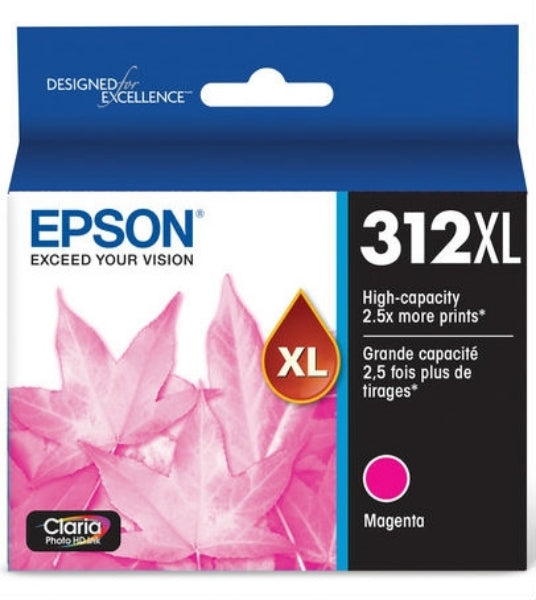 Tinta magenta Epson T312XL Claria Photo HD para XP-15000, XP-8500, XP-8600, XP-8700 - T312XL320S