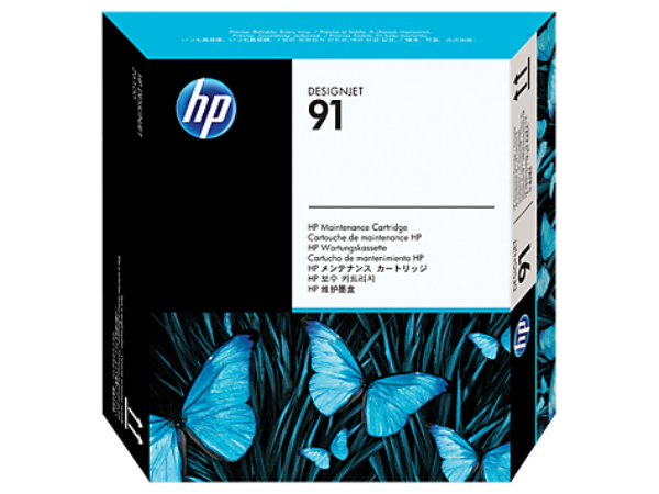 Cartucho de mantenimiento DesignJet HP 91 para DesignJet Z6100 - C9518A