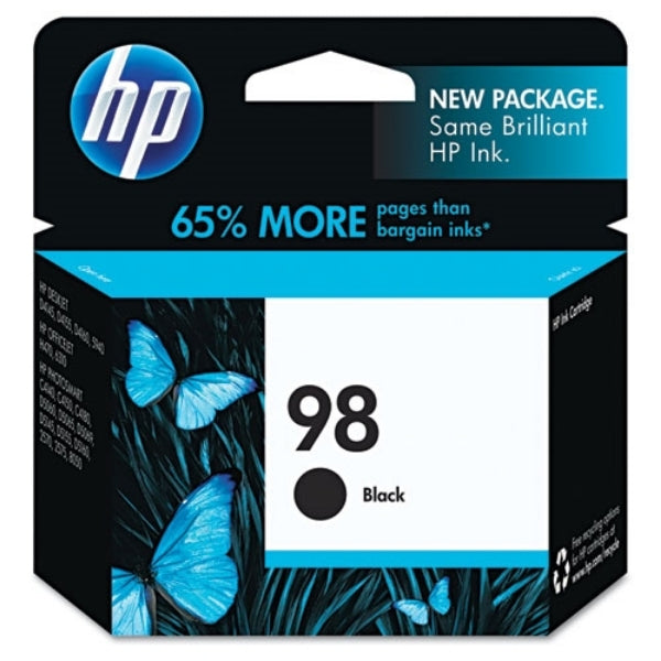 Cartucho de tinta de inyección de tinta HP 98 negro - C9364WN