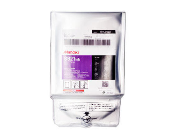 Tinta negra SS21 (paquete de 2000 ml) para las series Mimaki CJV150, CJV300, JV150, JV300, JV33, JV5 y JV34 - SPC-0588K