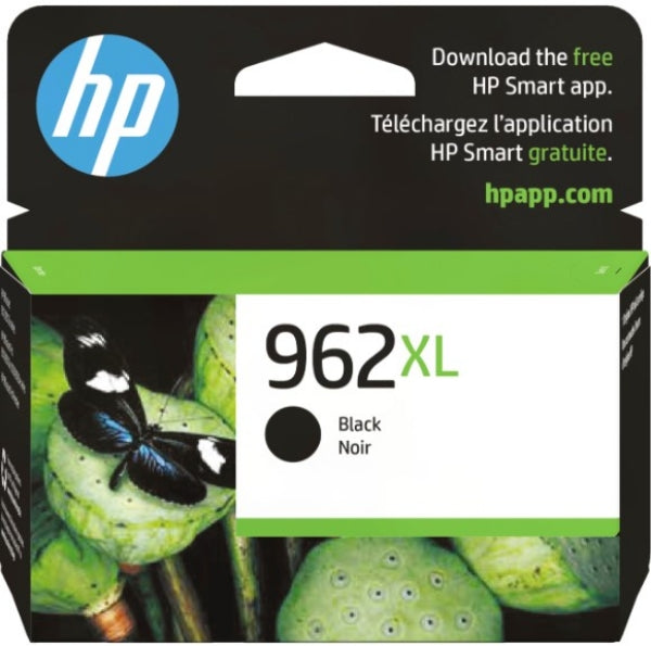 Cartucho de tinta original HP 962XL de alto rendimiento negro para HP OfficeJet Pro 9015, 9025 - 3JA03AN