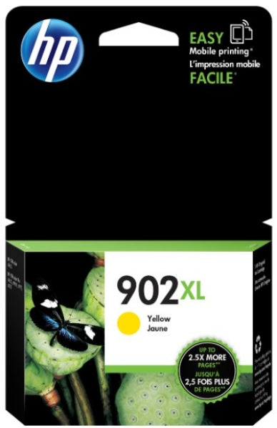 Cartucho de tinta original HP 902XL amarillo de alto rendimiento - T6M10AN