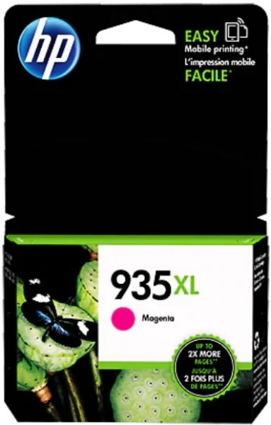 Cartucho de tinta original HP 935XL magenta de alto rendimiento para HP OfficeJet Pro 6230 y 6830 - C2P25AN
