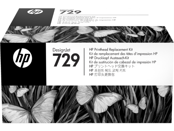 Kit de reemplazo de cabezal de impresión DesignJet HP 729 para impresoras multifunción DesignJet T730 y T830 - F9J81A