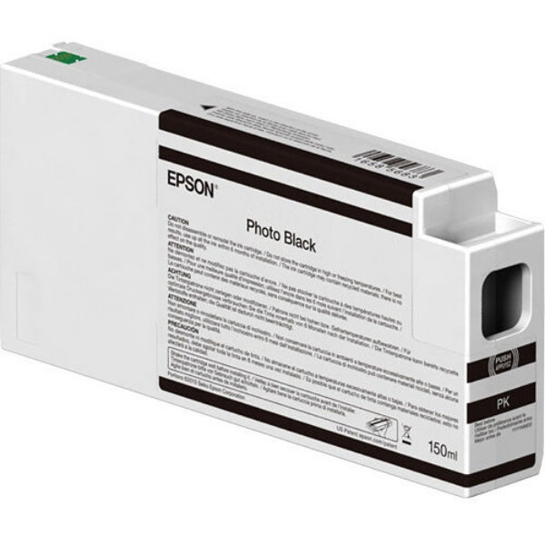 Cartucho de tinta negra fotográfica EPSON UltraChrome HD de 150 ml para SureColor P6000, P7000, P8000 y P9000 - T54V100