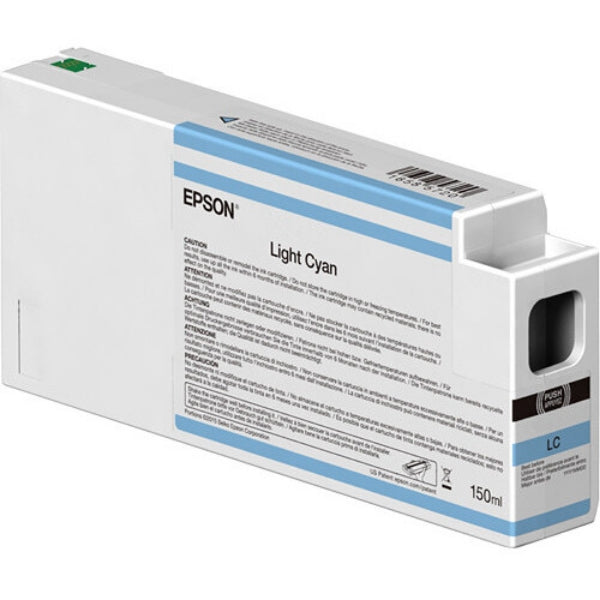 Tinta EPSON UltraChrome HD cian claro de 150 ml para SureColor P6000, P7000, P8000 y P9000 - T54V500
