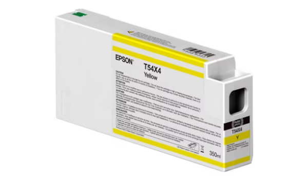 Cartucho de tinta amarilla EPSON UltraChrome HD de 350 ml para SureColor P6000, P7000, P8000 y P9000 - T54X400