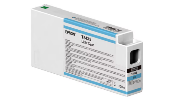 Tinta cian claro EPSON UltraChrome HD de 350 ml para SureColor P6000, P7000, P8000 y P9000 - T54X500