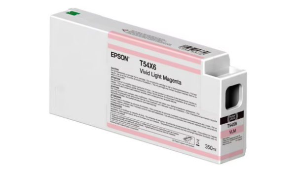 Tinta EPSON UltraChrome HD de 350 ml color magenta claro intenso para SC P6000, P7000, P8000 y P9000 - T54X600