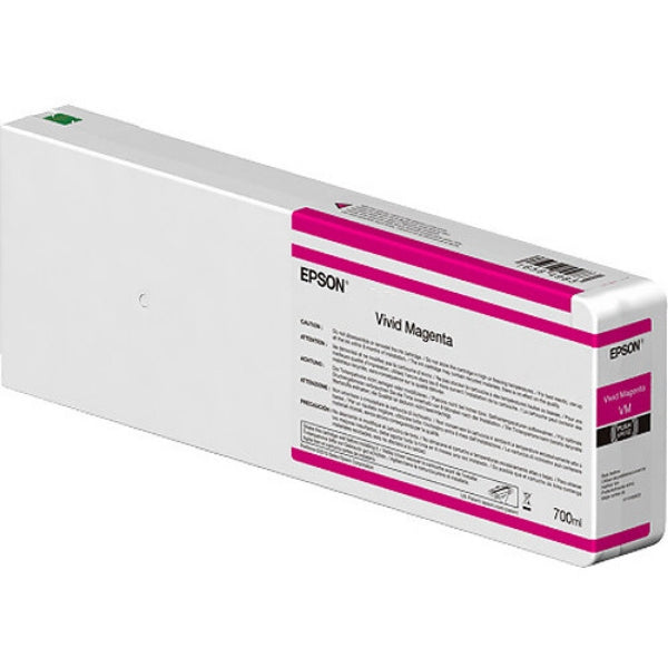 Tinta EPSON UltraChrome HD de 700 ml color magenta intenso para SureColor P6000, P7000, P8000 y P9000 - T55K300