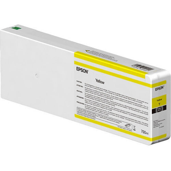 Cartucho de tinta amarilla EPSON UltraChrome HD de 700 ml para SureColor P6000, P7000, P8000 y P9000 - T55K400