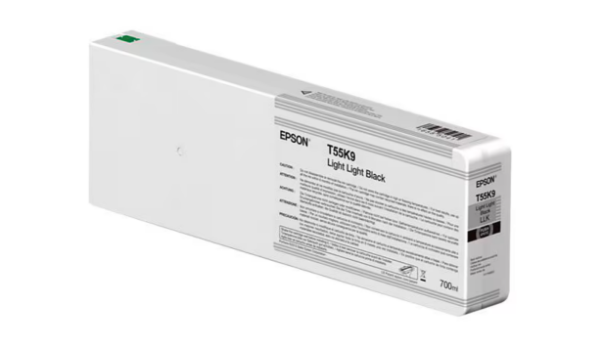Tinta negra clara EPSON UltraChrome HD de 700 ml para SC P6000, P7000, P8000 y P9000 - T55K900
