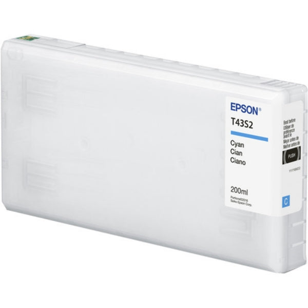 Cartucho de tinta cian Epson T43S UltraChrome D6r-S de 200 ml para SureLab D870 - T43S220