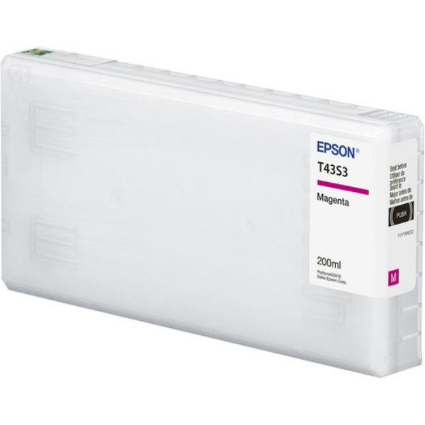 Cartucho de tinta magenta Epson T43S UltraChrome D6r-S de 200 ml para SureLab D870 - T43S320