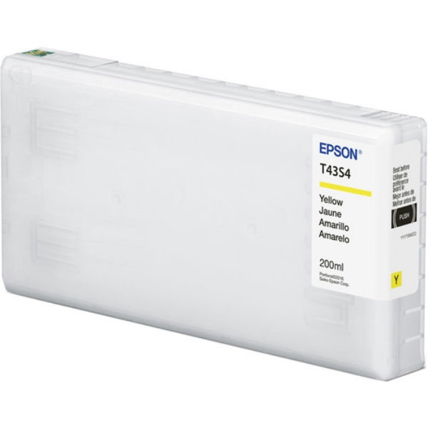 Cartucho de tinta amarilla Epson T43S UltraChrome D6r-S de 200 ml para SureLab D870 - T43S420