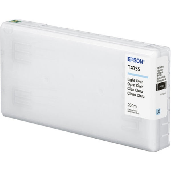 Cartucho de tinta cian claro Epson T43S UltraChrome D6r-S de 200 ml para SureLab D870 - T43S520