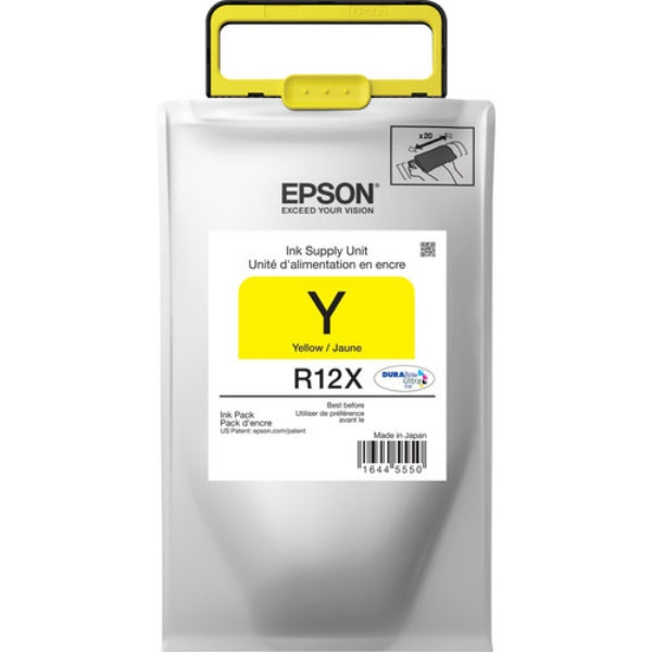 Paquete de tinta amarilla de alta capacidad Epson DURABrite Ultra R12X - TR12X420