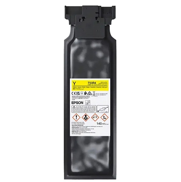 Paquete de tinta amarilla Epson UltraChrome UV de 140 ml para SureColor V1070 - T53R420