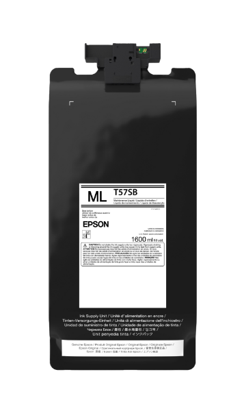 Paquete de líquido de mantenimiento Epson UltraChrome DF de 1,6 L para G6070 - C13T57SB20