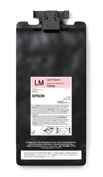Cartucho de tinta ecosolvente Epson UltraChrome GS3 magenta claro de 1,5 L para SureColor S9170 - T51U620