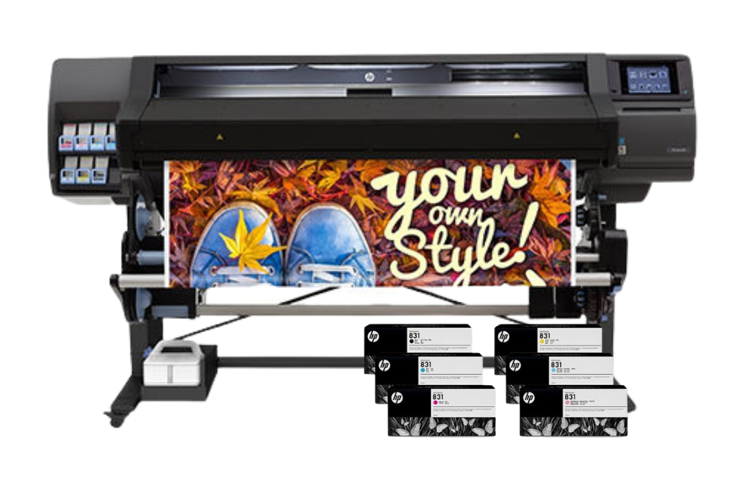 Impresora HP Latex 560 de 64" - Reacondicionada (1, 2, 3 o 4 años de garantía - Sin consumibles iniciales)