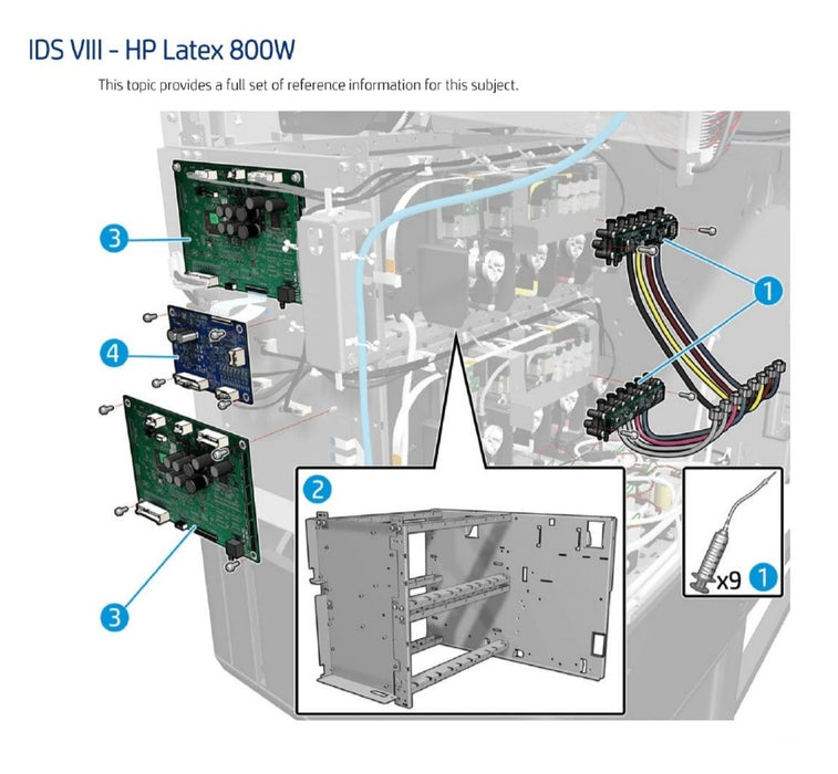 Sensor de presión para impresora HP Latex 700/700W (Y0U21-67157)