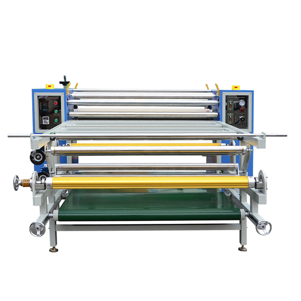 Máquina de transferencia térmica de gran formato de rollo a rollo de 47,2 pulgadas/1200 mm (máquina de calentamiento por aceite)