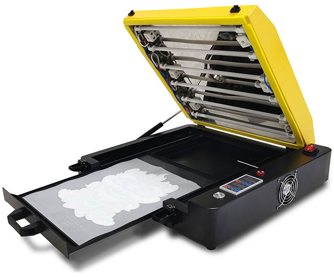 Horno DTF de 12,5 x 17 pulgadas con control de temperatura, horno DTF profesional A3 A4, película de transferencia de curado, modelo de cajón de hojas DTF