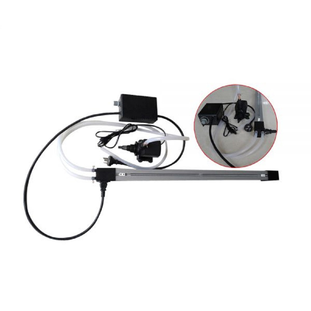 Máquina dobladora de plástico y PVC con calentador manual mejorado de 48" (1200 mm) para cajas de luz acrílicas, con espesores de 1 mm a 6 mm.