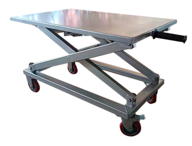 Carro de plataforma para equipos de impresión térmica con altura ajustable CALCA de 23,6 x 37,4 pulgadas